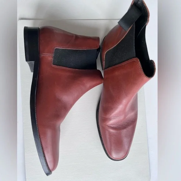 Sandro | Shoes | Sandro Mens Rich Brown Leather Ankle  display picture 1